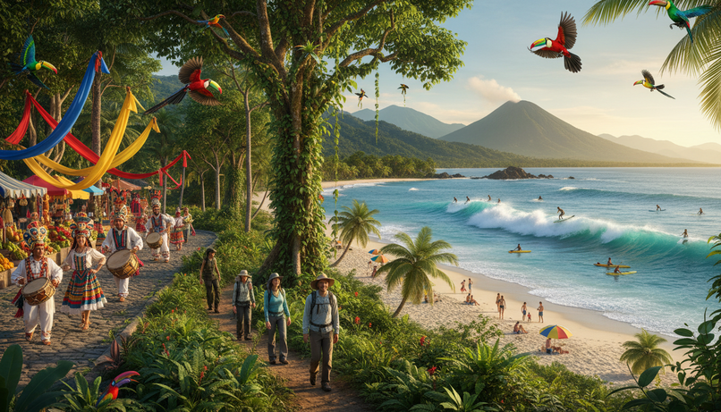 Kosta Rika’da Kaçırılmaması Gereken 5 Aktivite: Doğa, Macera ve Kültürel Deneyimler